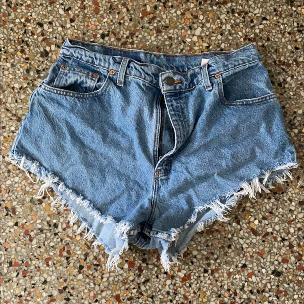 Custom Vintage jean shorts